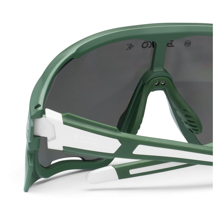 Lunettes de soleil militaires vertes unisexes avec protection antibuée et UV 4