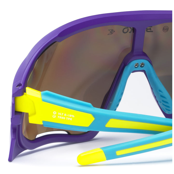Lunettes de soleil violettes unisexes pour les aventures en plein air 4