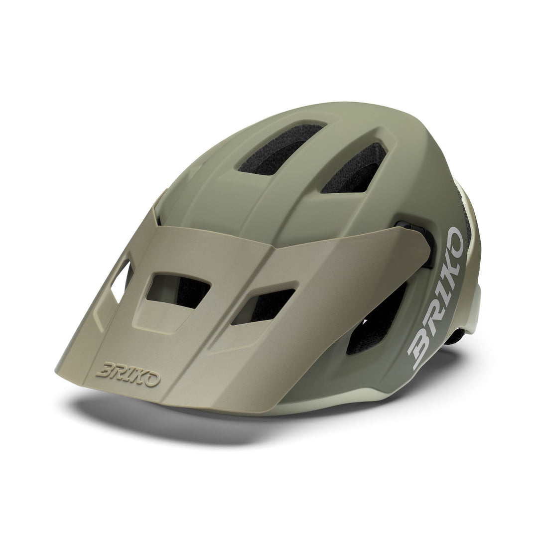 Casque de vélo unisexe jaune et marron pour VTT 01