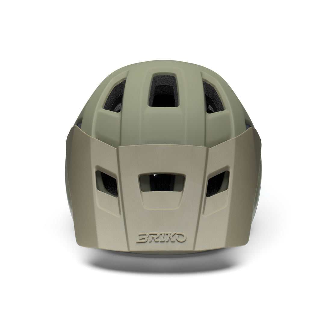 Unisex Yellow and Brown Cycling Helmet for Mountain Biking main
