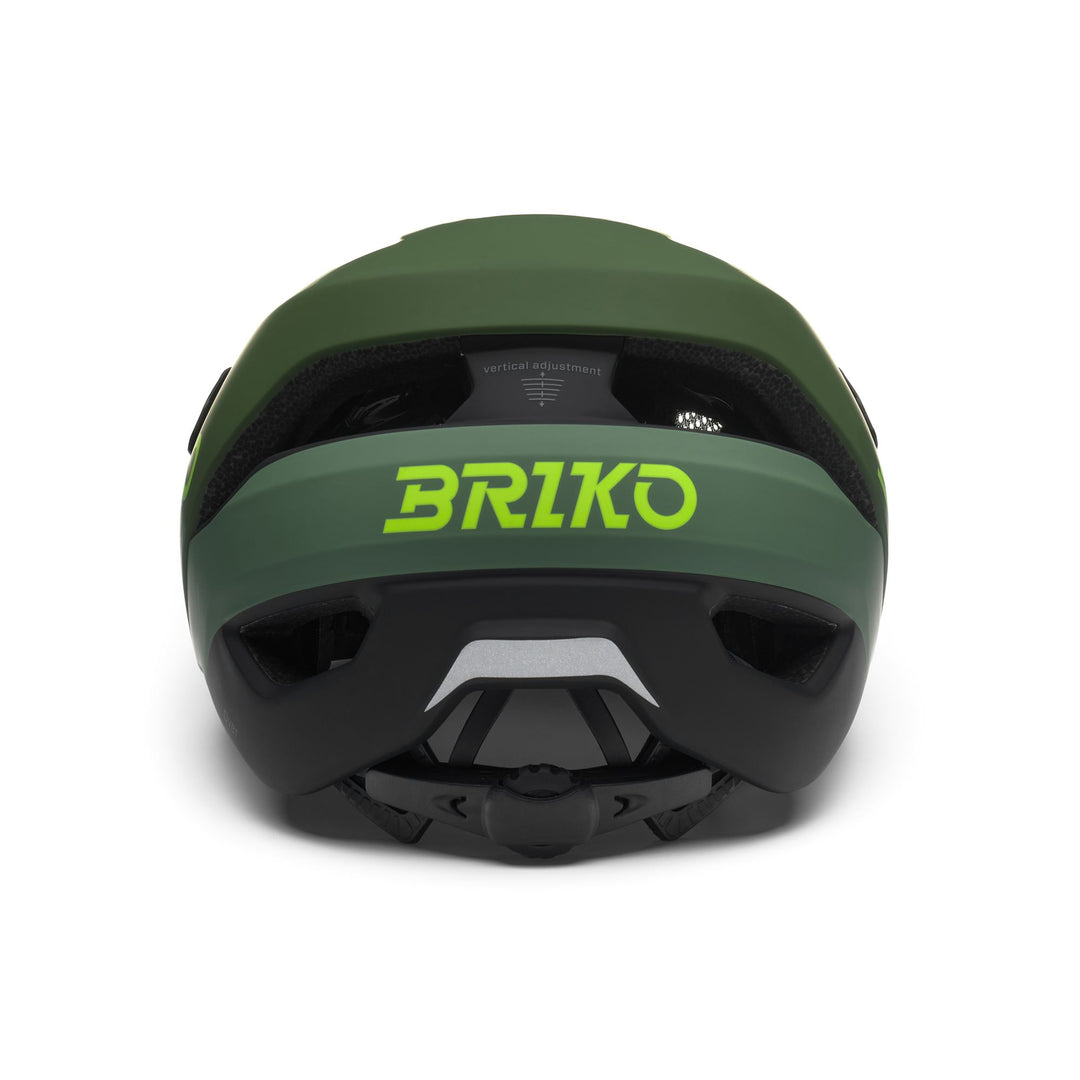 Unisex Green and Black MTB Cycling Helmet with Adjustable Visor main