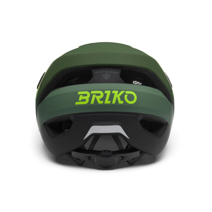 Unisex Green and Black MTB Cycling Helmet with Adjustable Visor 4