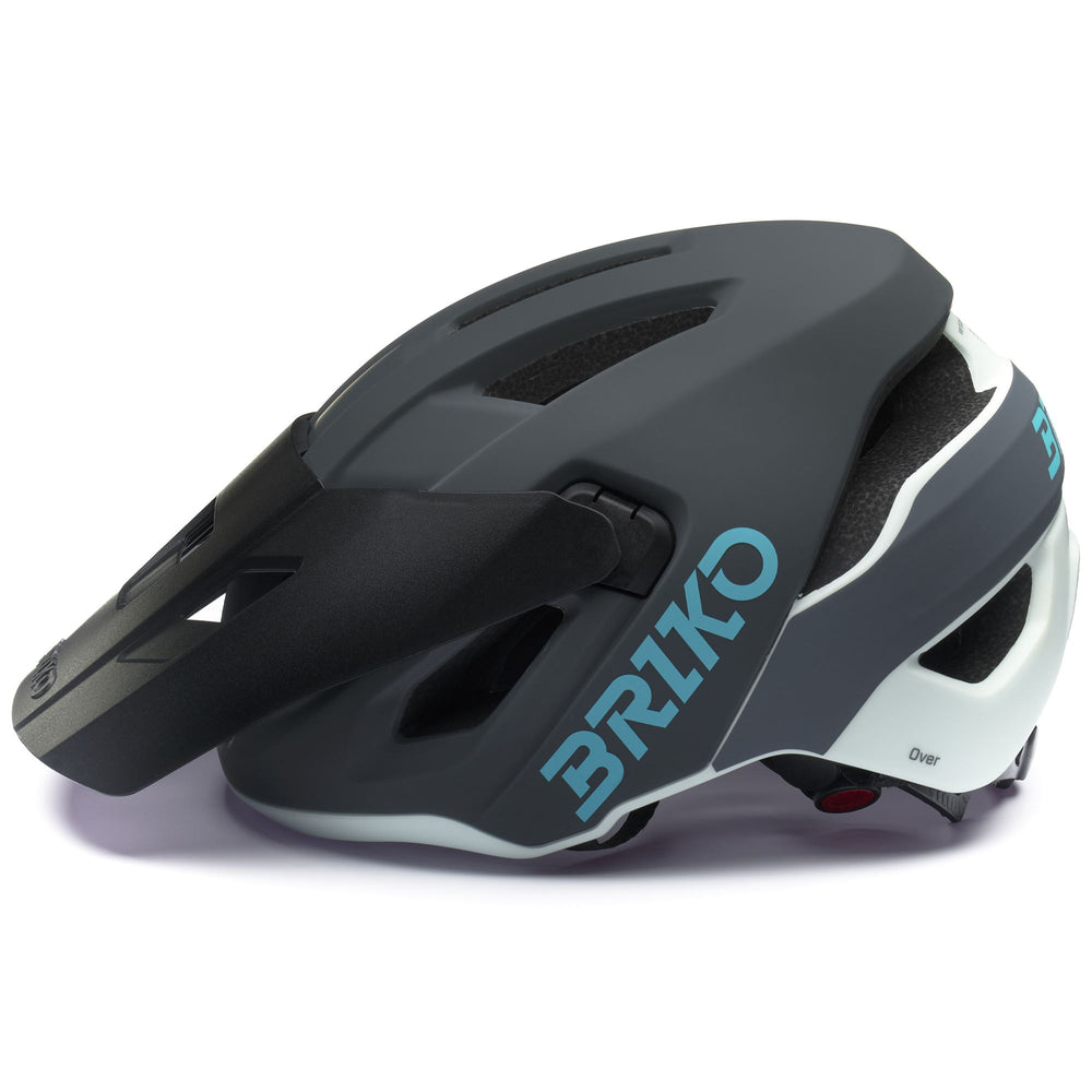 Unisex Grey and Blue Cycling Helmet for Mountain Biking 02