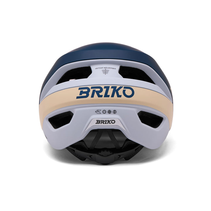 Casque de VTT unisexe bleu et gris avec système de ventilation 4