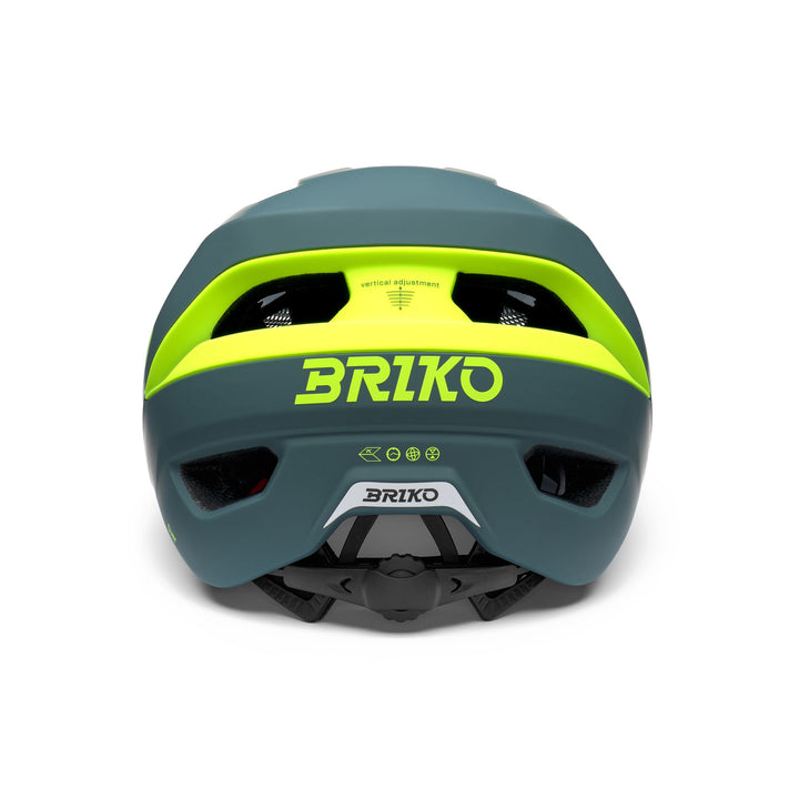 Unisex Green and Yellow Mountain Bike Helmet with Ventilation 4