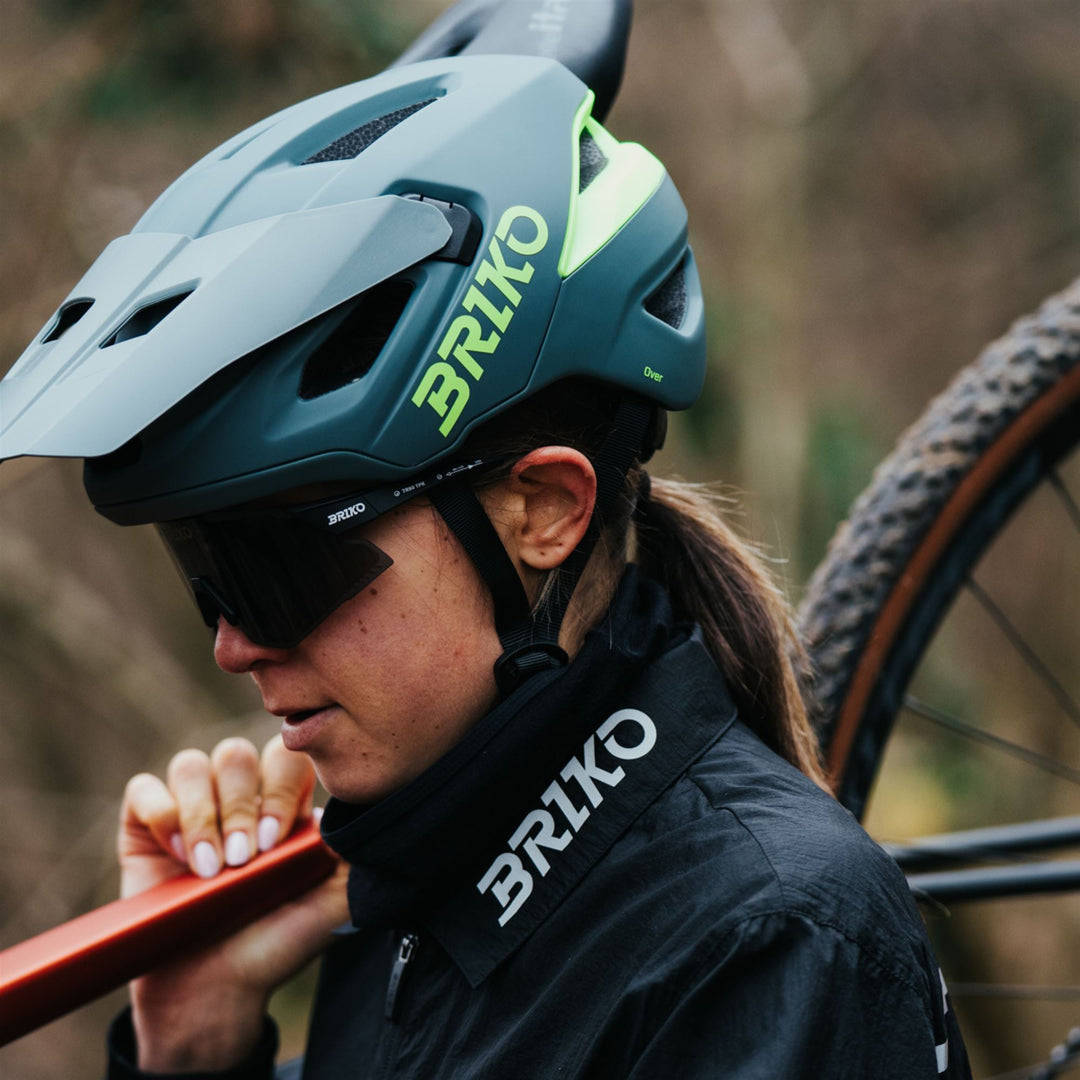 bike helmet neon yellow O'Neal Trailfinder Split Small/Medium you are safe and flexible on every terrain I finally found the perfect