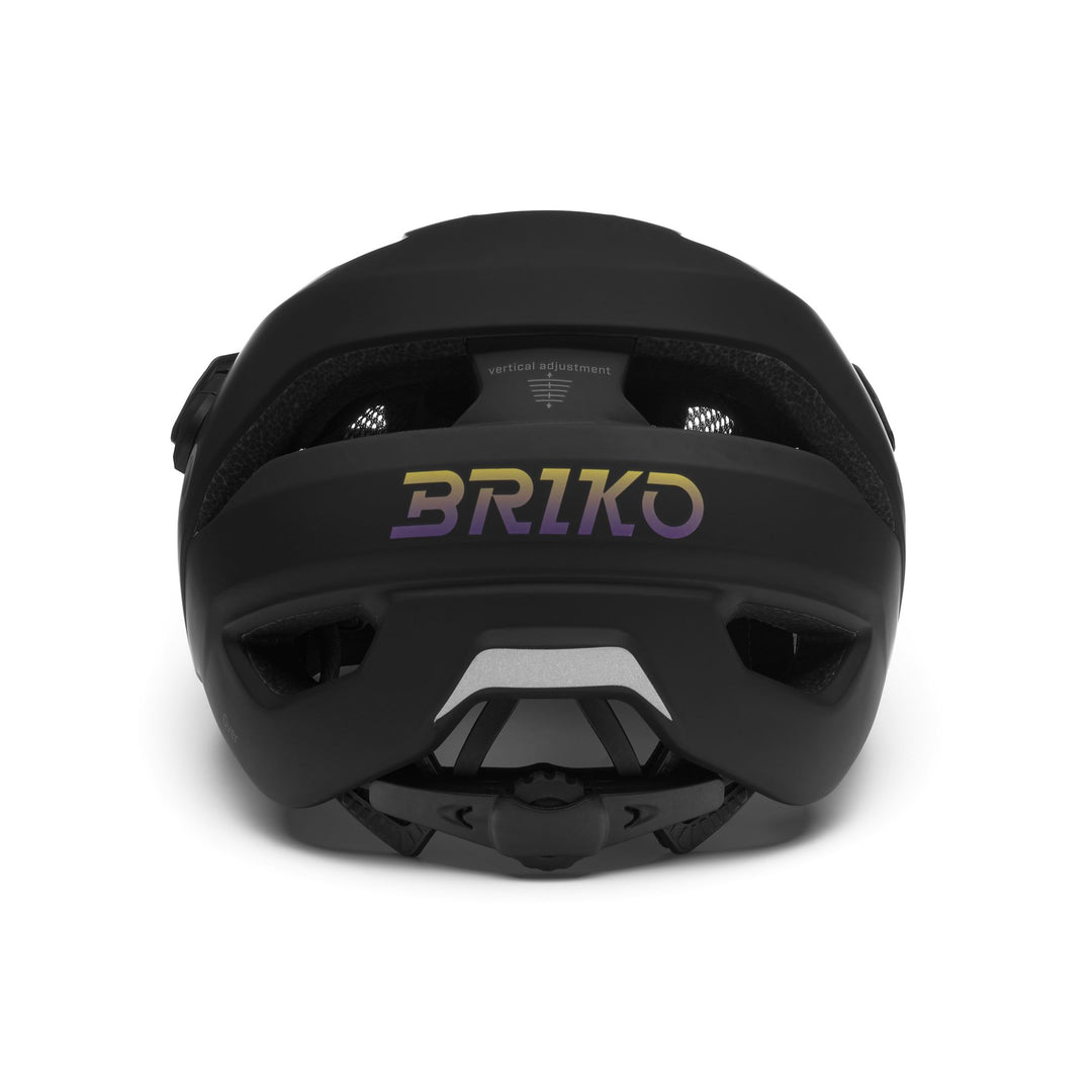 Unisex Black Mountain Bike Helmet with Ventilation and Padding main