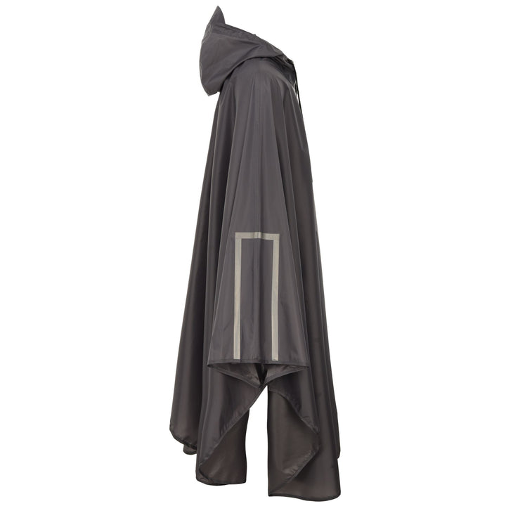 Unisex Grey Urban Cycling Poncho with Waterproof Features 2
