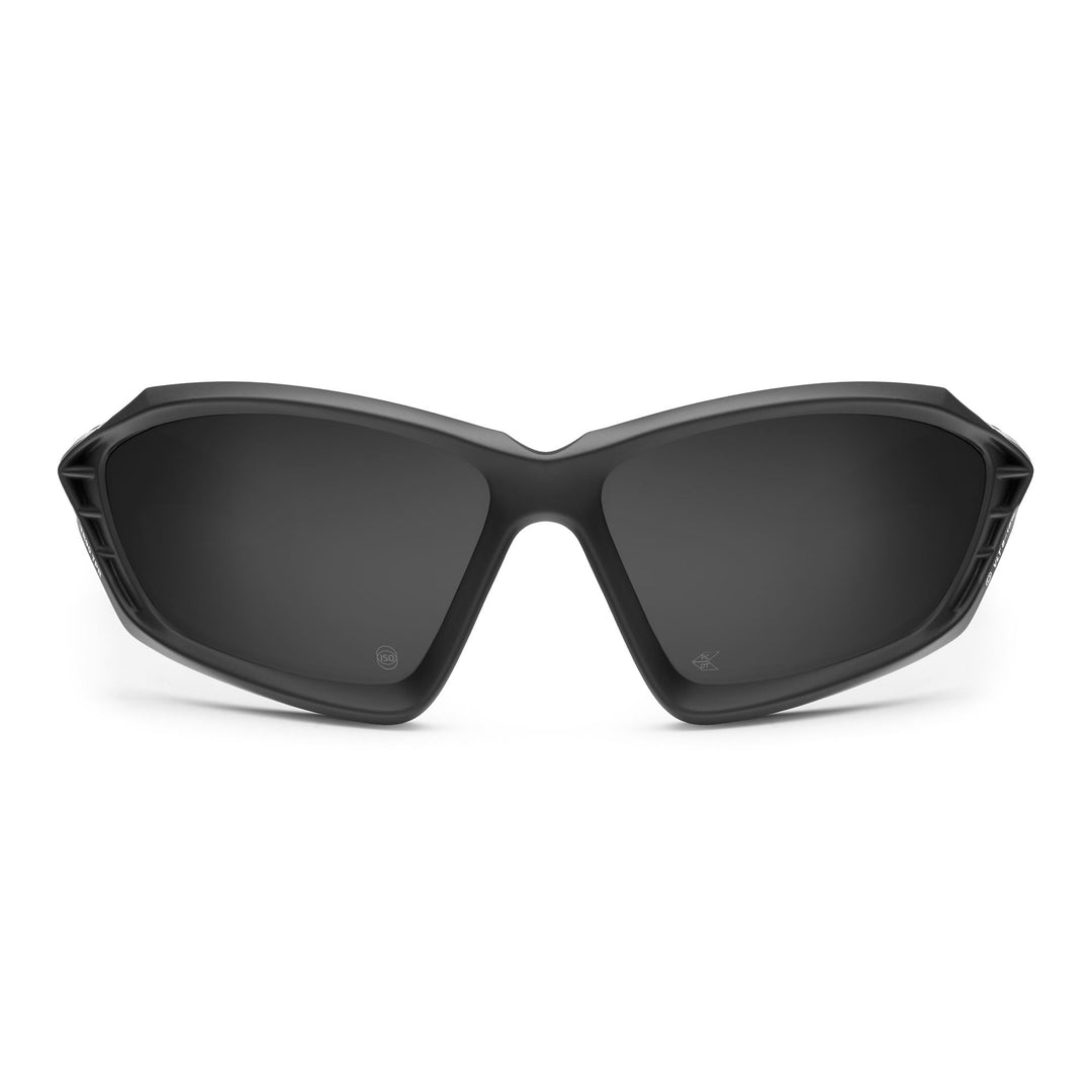 Black Sporty Urban Sunglasses with Deep Set Lenses 01