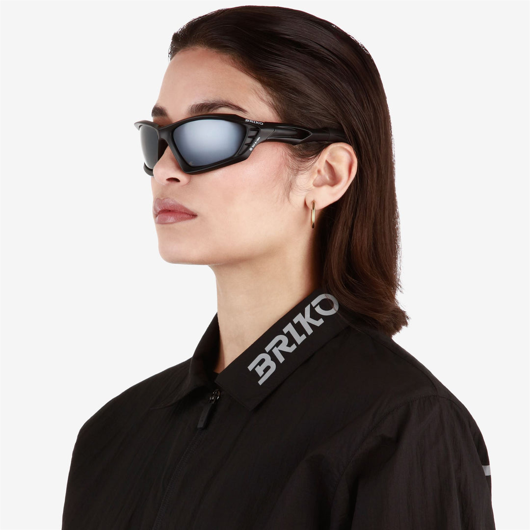 Unisex Black Lifestyle Sunglasses with UV Protection main