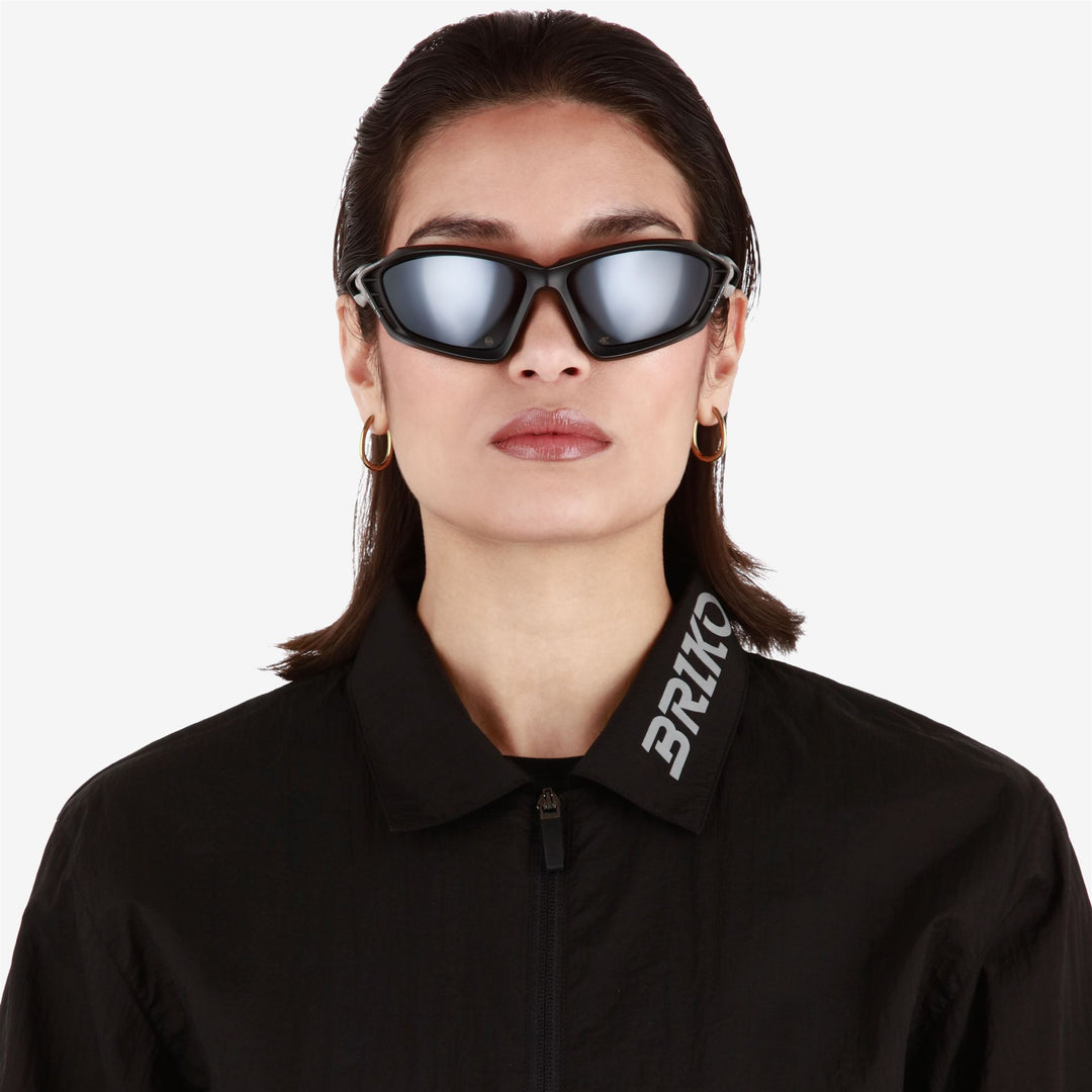 Unisex Black Lifestyle Sunglasses with UV Protection main