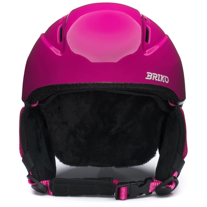 Casco da sci unisex rosso e ceruleo per giovani atleti 3