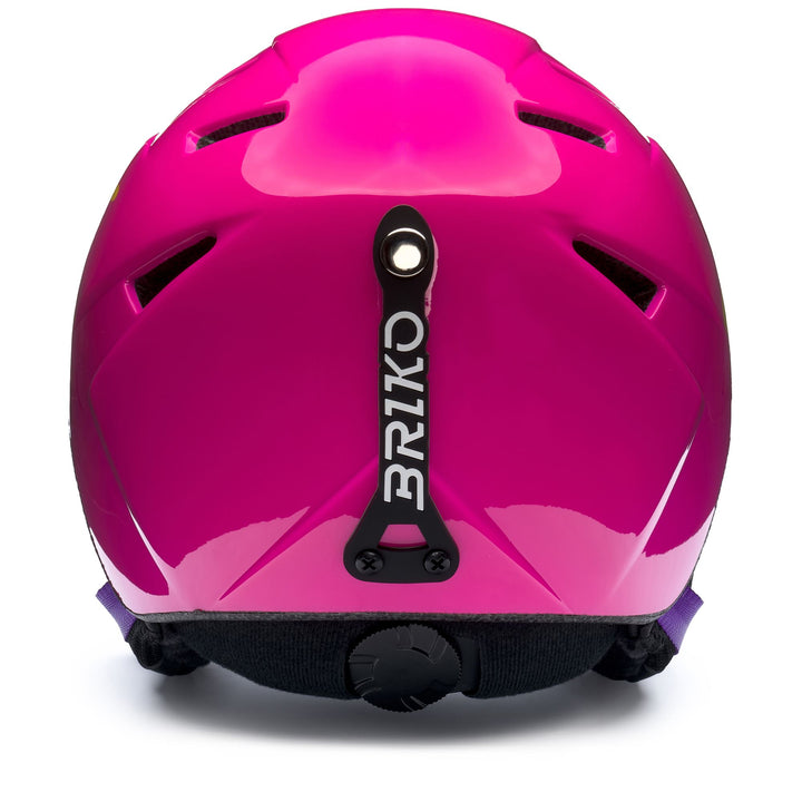Casque de ski unisexe violet et rose pour jeunes athlètes 4