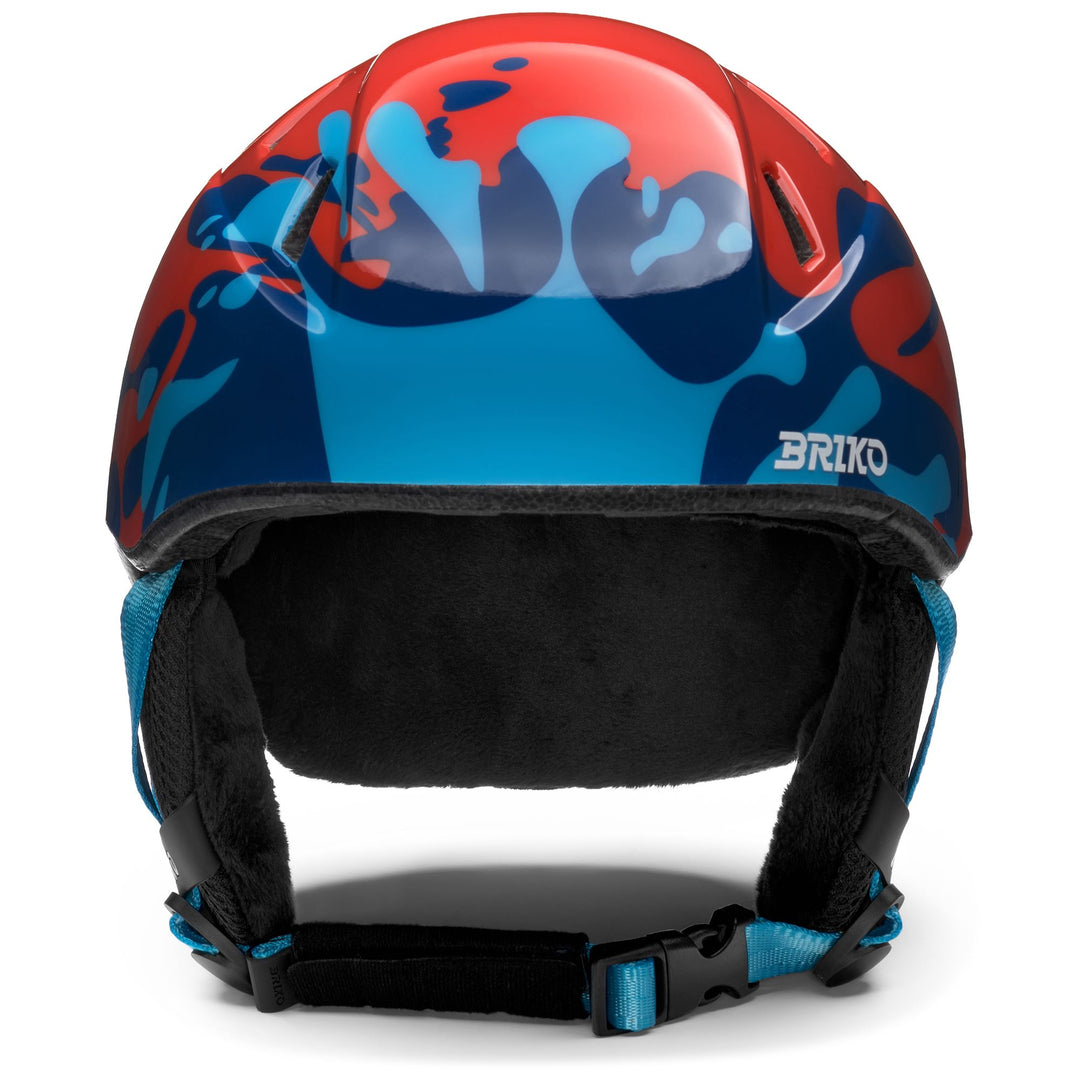 Unisex Red Ski Helmet for Young Athletes main