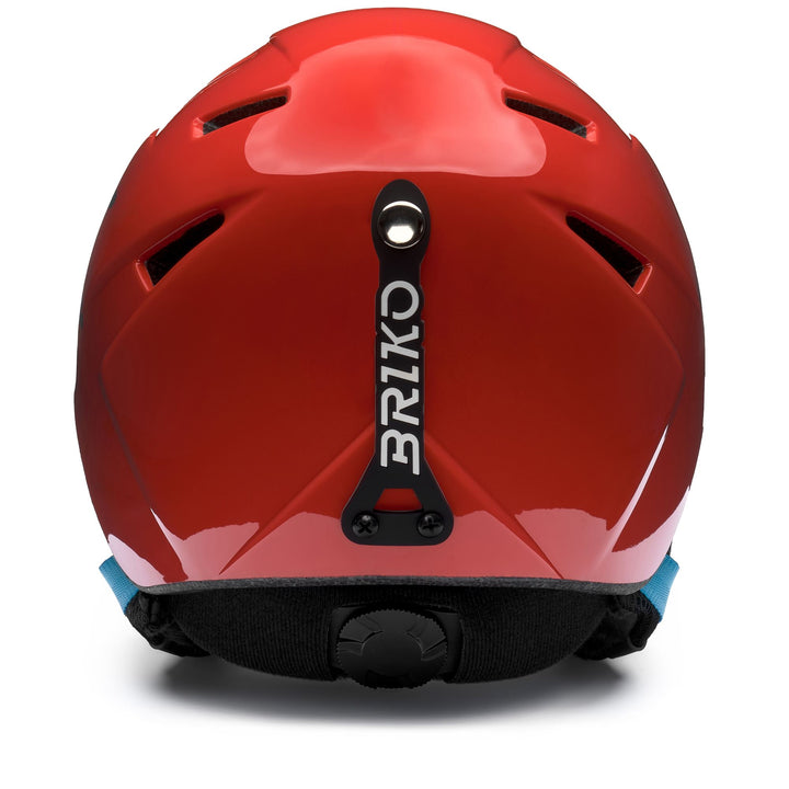 Unisex Red Ski Helmet for Young Athletes 4
