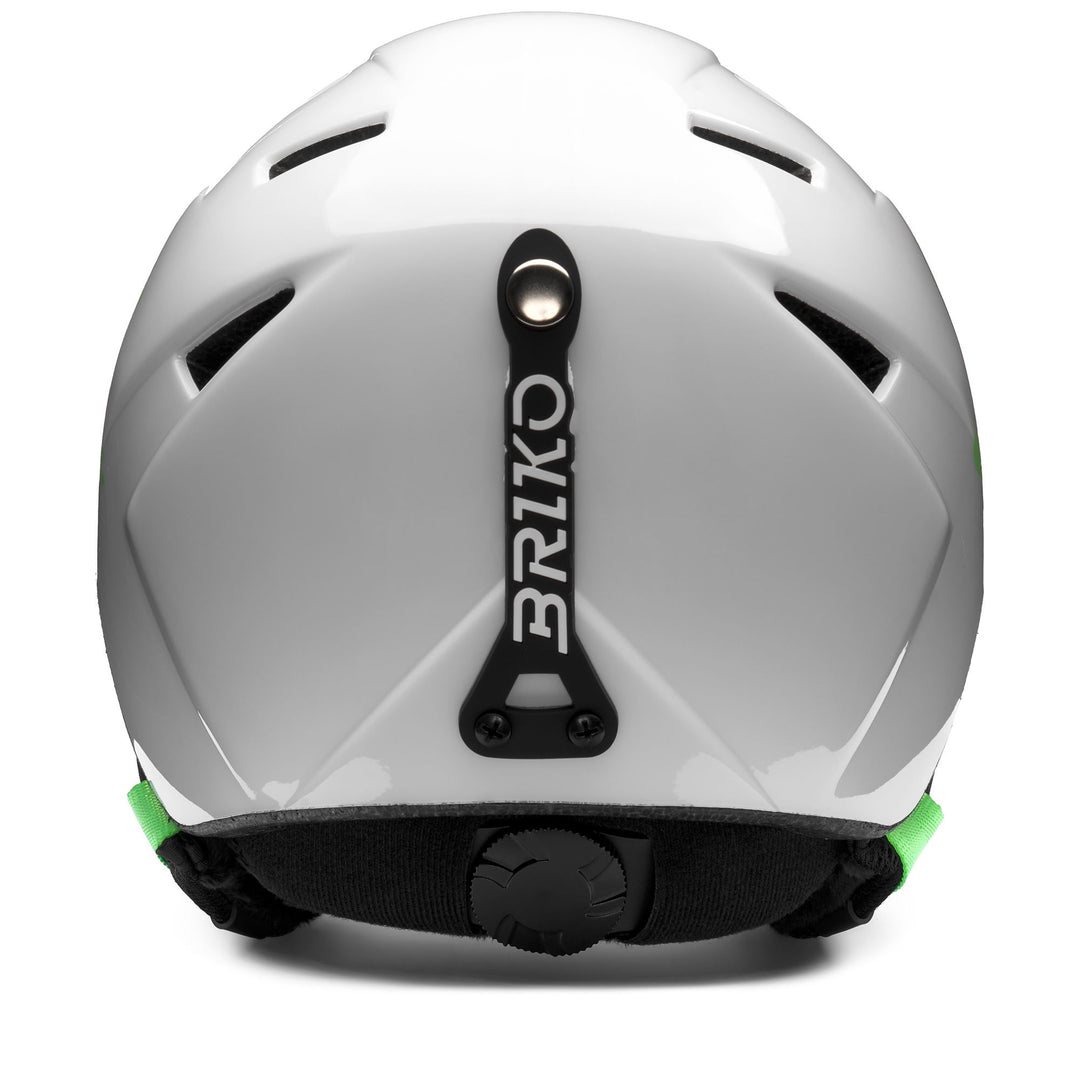 Unisex Blue and White Ski Helmet for Young Athletes main