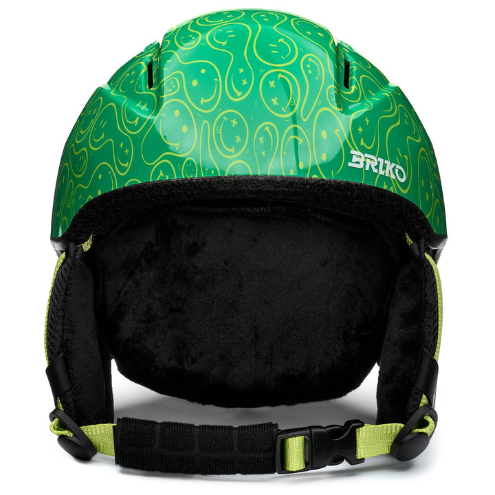 MAKALU GRAPHIK - Helmets - Helmet - Kid unisex - Shiny Green Haze-Apple Green-White-Green Haze 3