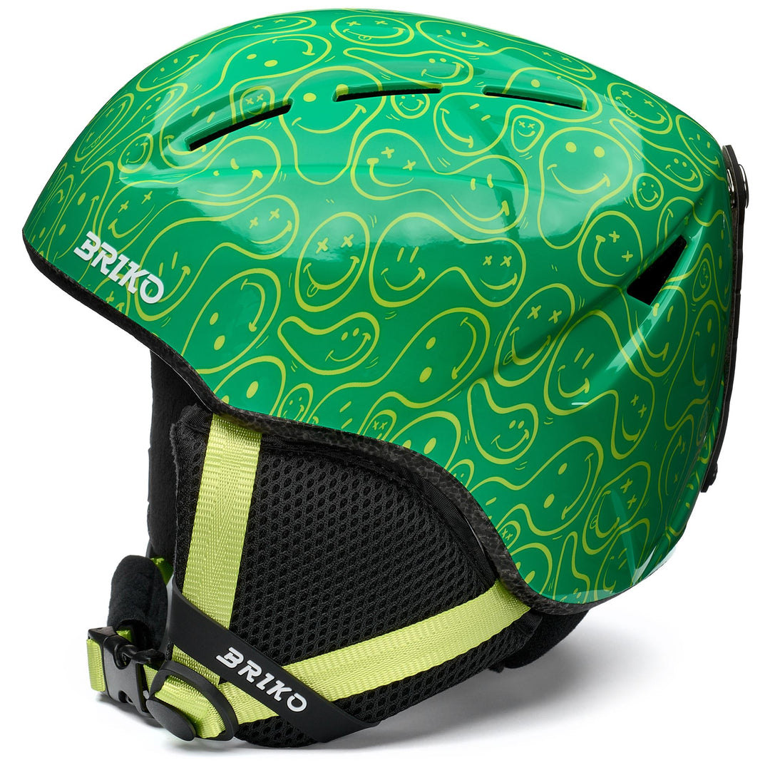 MAKALU GRAPHIK - Helmets - Helmet - Kid unisex - Shiny Green Haze-Apple Green-White-Green Haze main