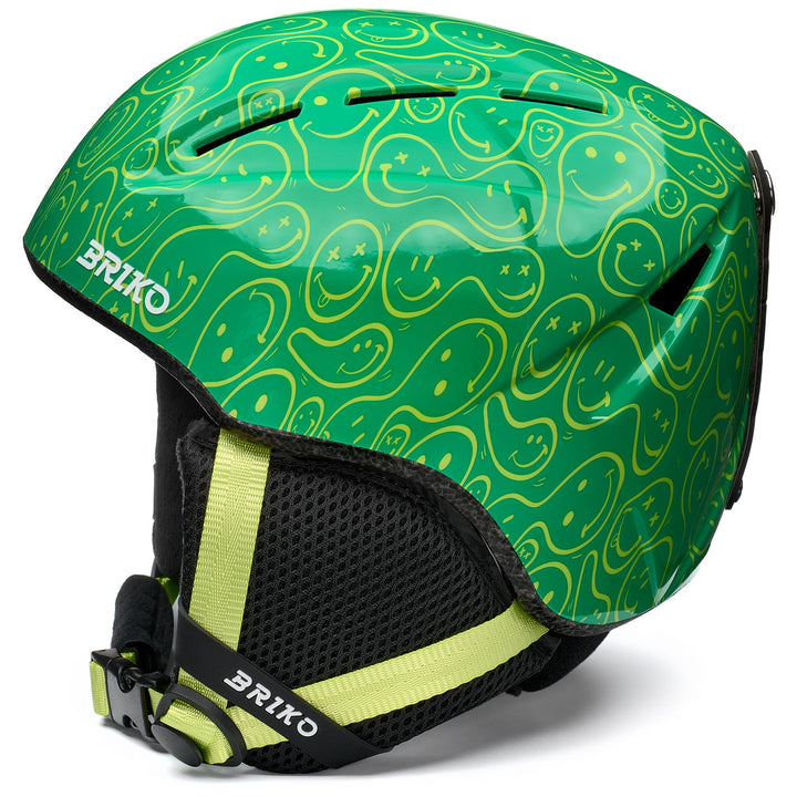 MAKALU GRAPHIK - Helmets - Helmet - Kid unisex - Shiny Green Haze-Apple Green-White-Green Haze 2