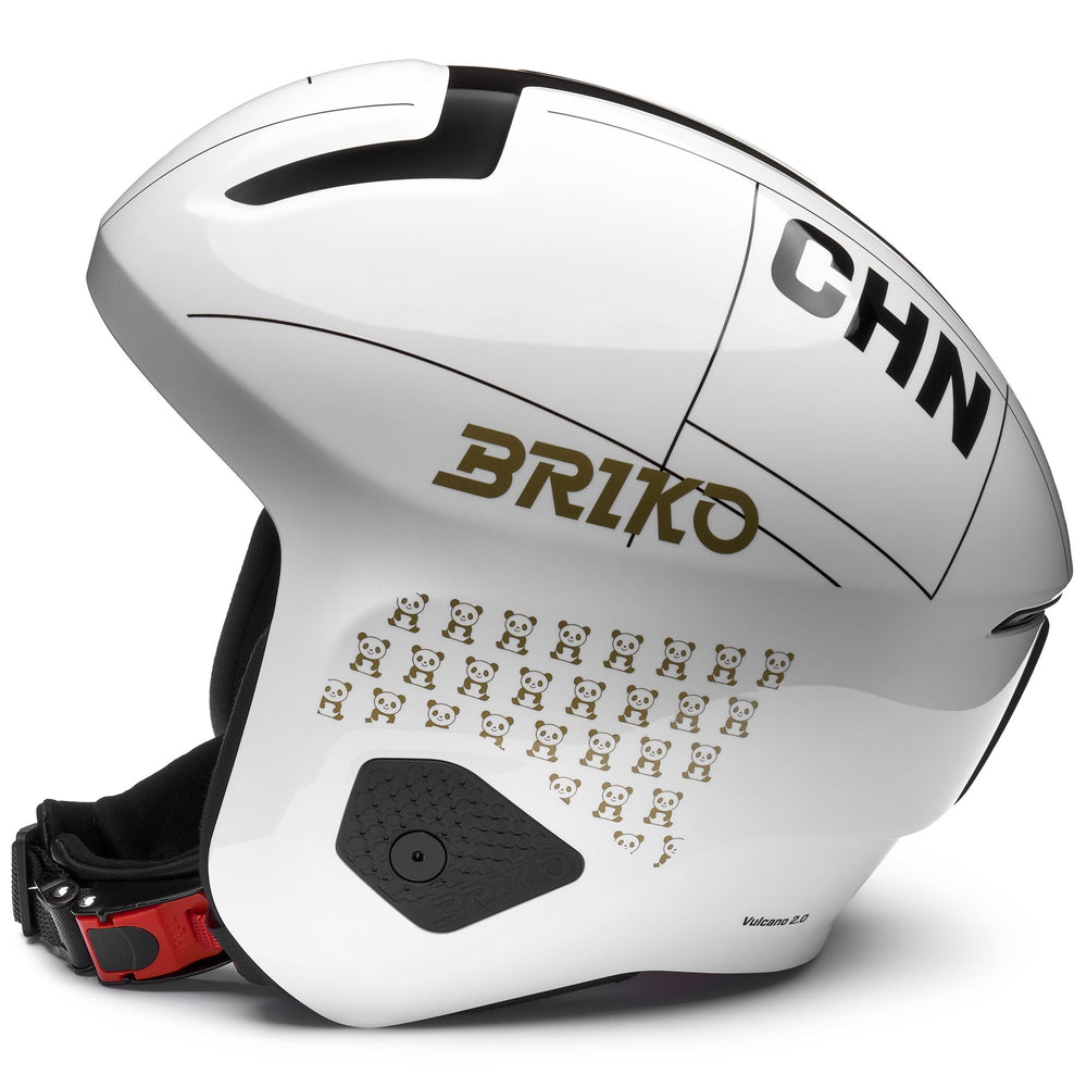 Casco da sci unisex giallo e bianco con caratteristiche di sicurezza migliorate 02