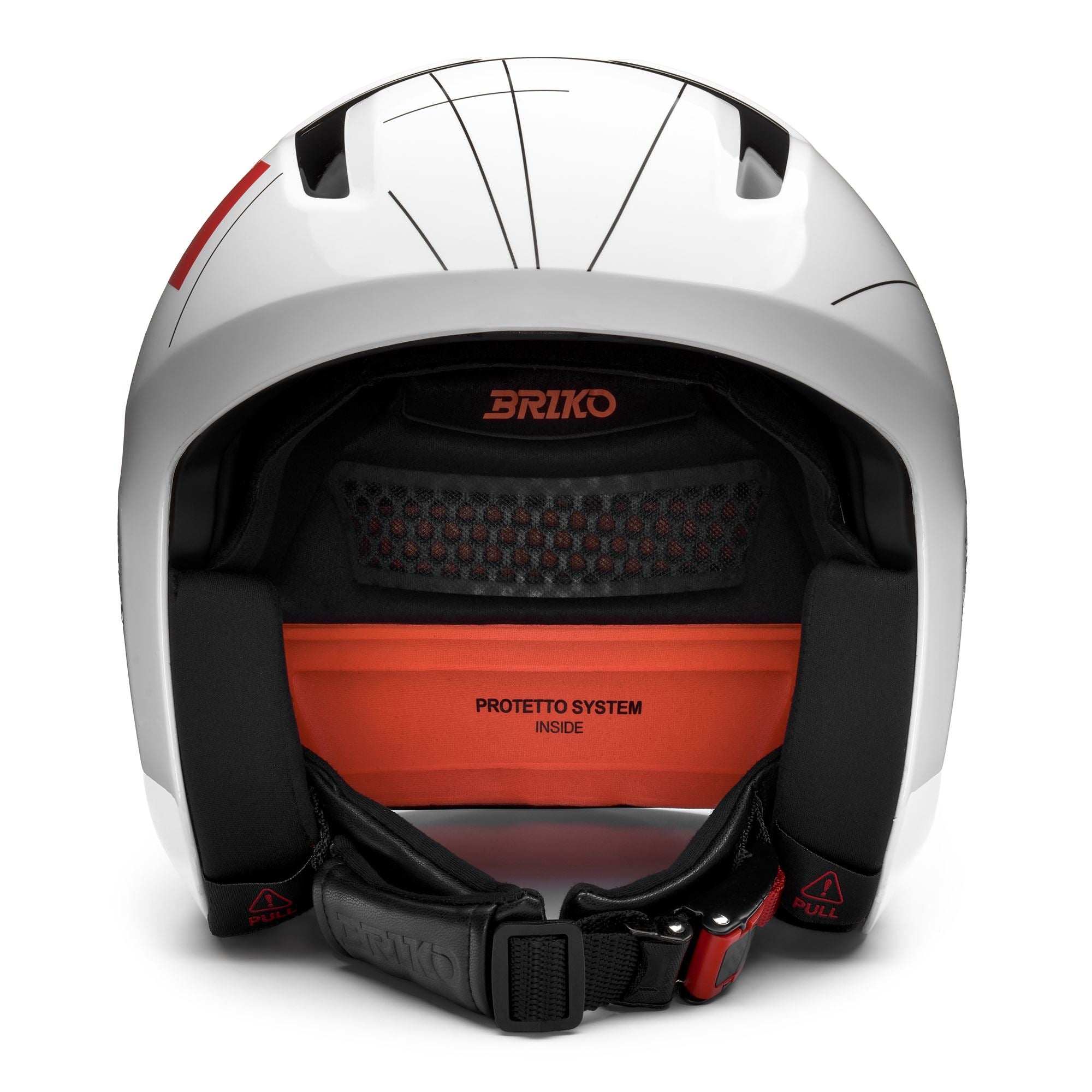 Helmets Unisex VULCANO 2.0 CHINA MIPS Helmet SHINY WHITE - BLACK