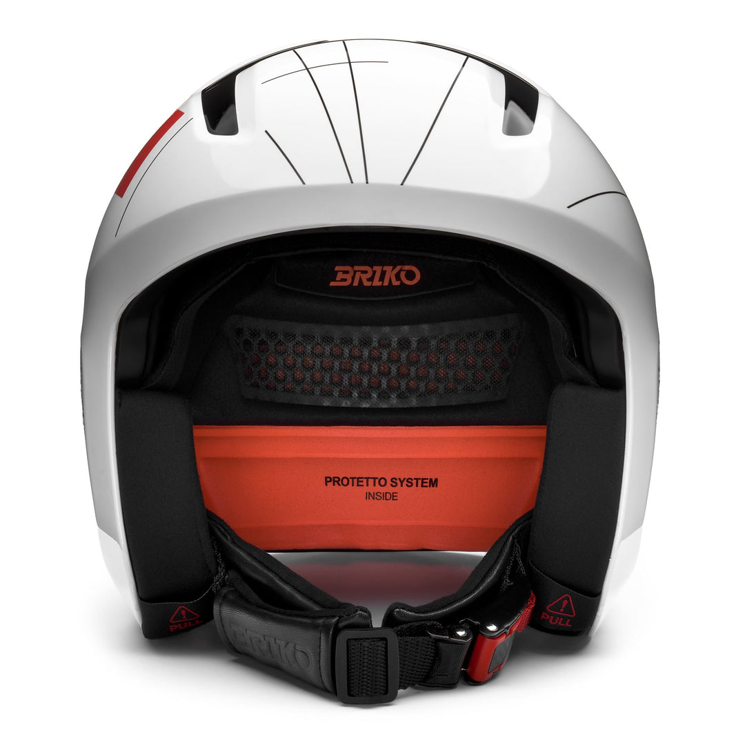 Casque de ski unisexe jaune et blanc avec caractéristiques de sécurité améliorées main