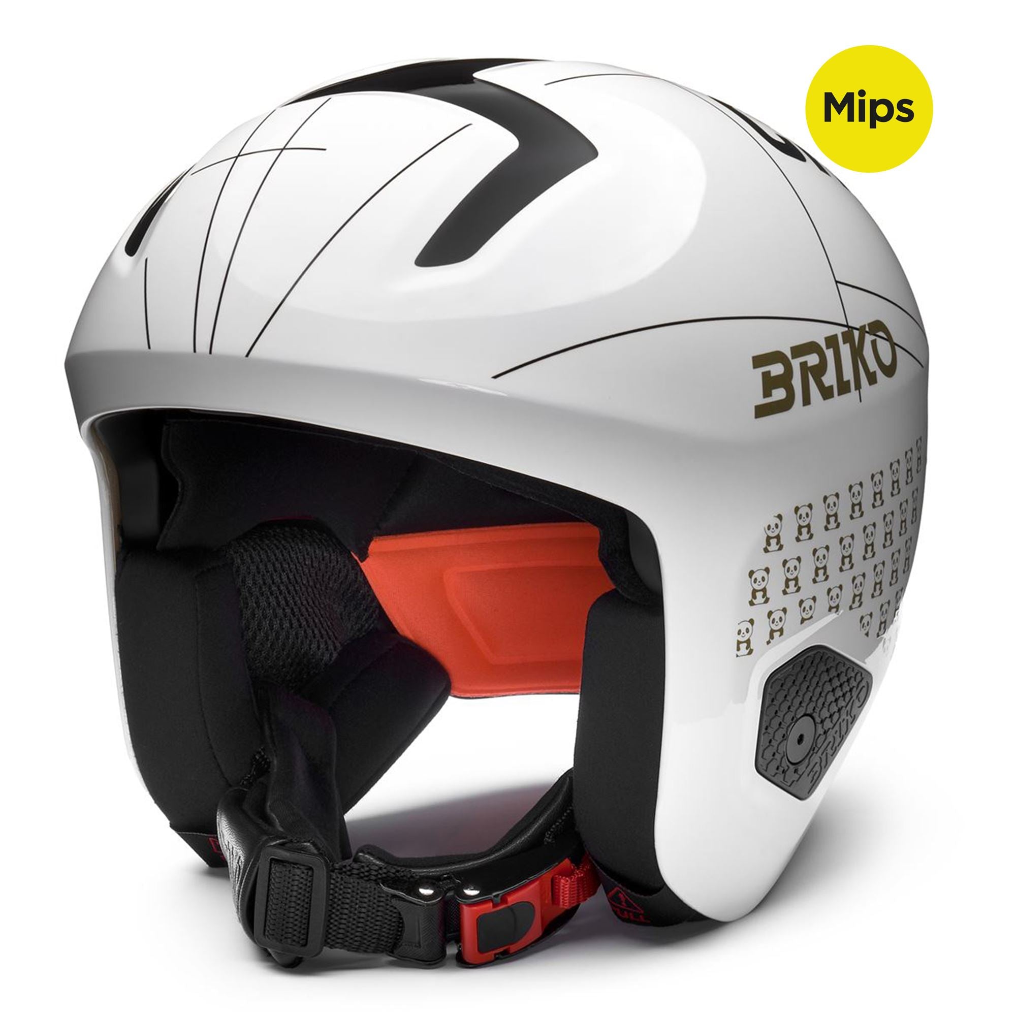 Helmets Unisex VULCANO 2.0 CHINA MIPS Helmet Shiny White - Black