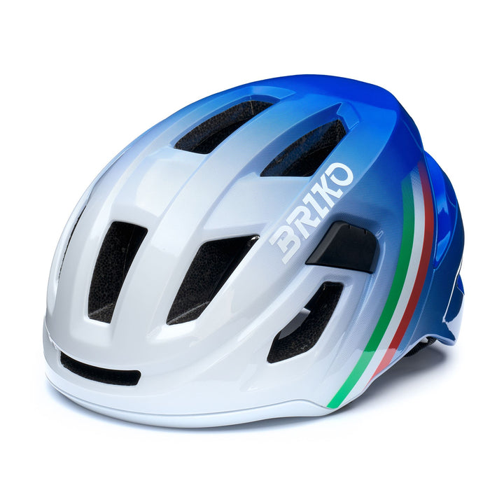 AERO PLUS ITALIA - Casques - Casque - Unisexe - Shiny White Lightblue Shaded-Monza Red-Fun Green 1