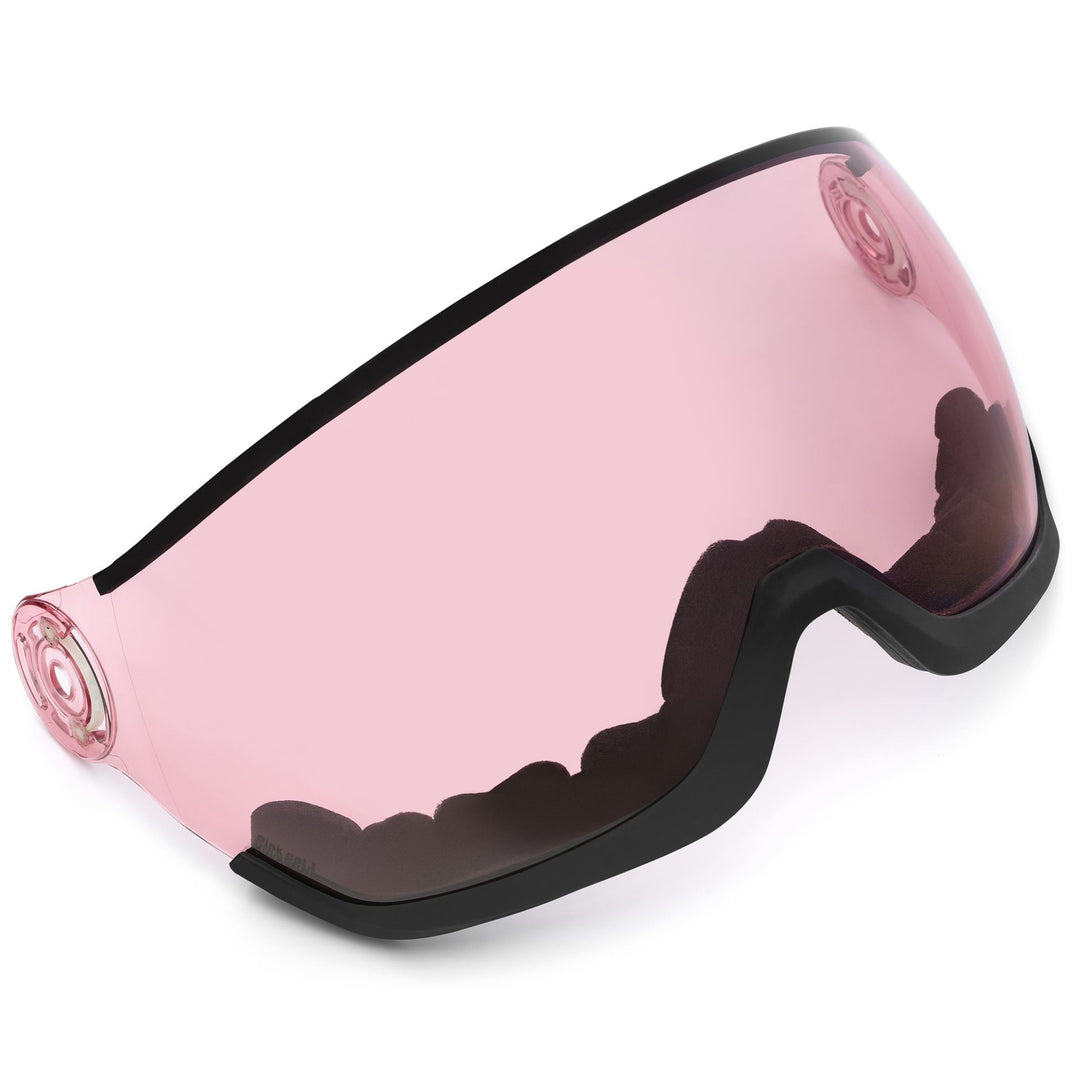 Unisex Orange and Pink Ski Helmet Visor Replacement Lens 01