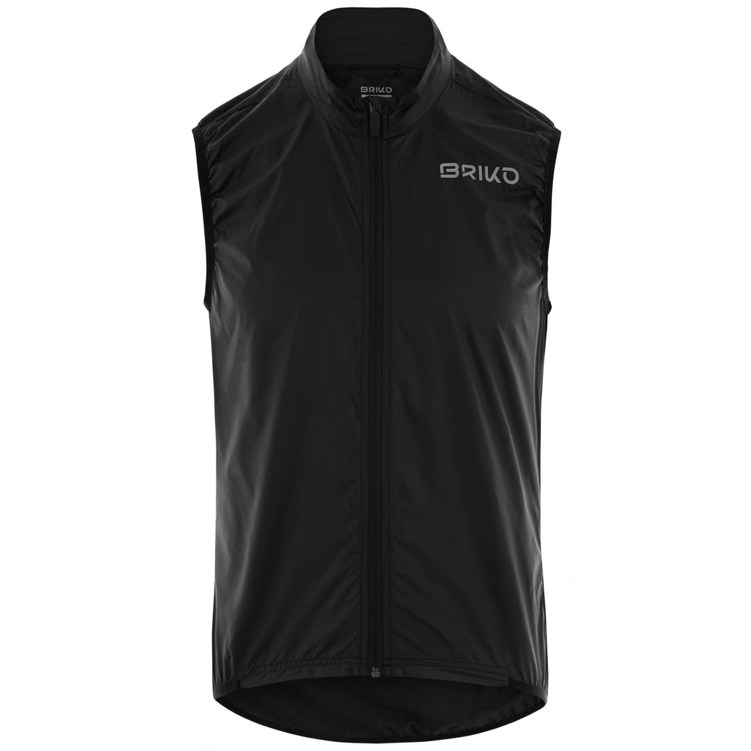 Grey Unisex Packable Cycling Vest with Breathability and Reflective Features main