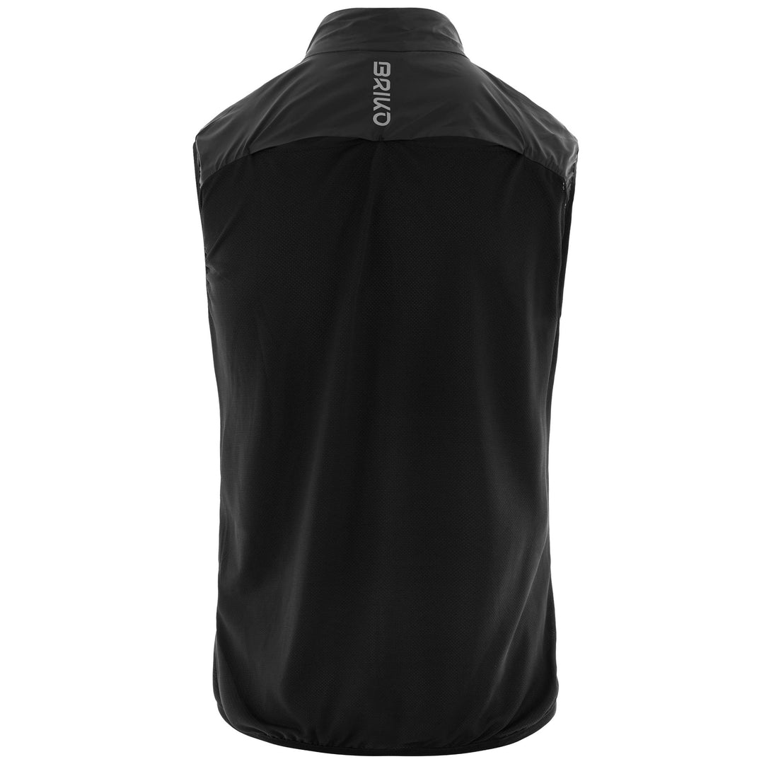 Grey Unisex Packable Cycling Vest with Breathability and Reflective Features main