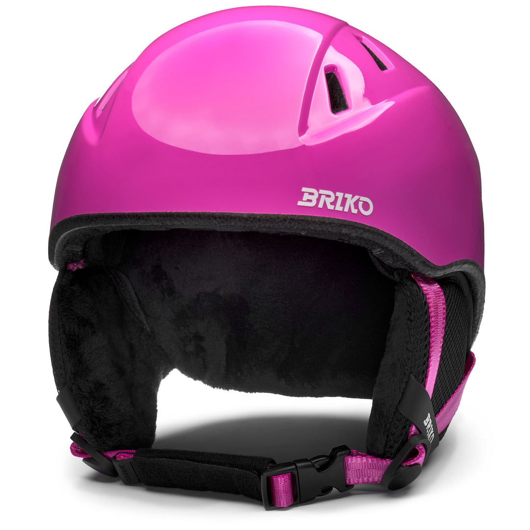 Kid’s Red and Pink Ski Helmet for young athletes 01