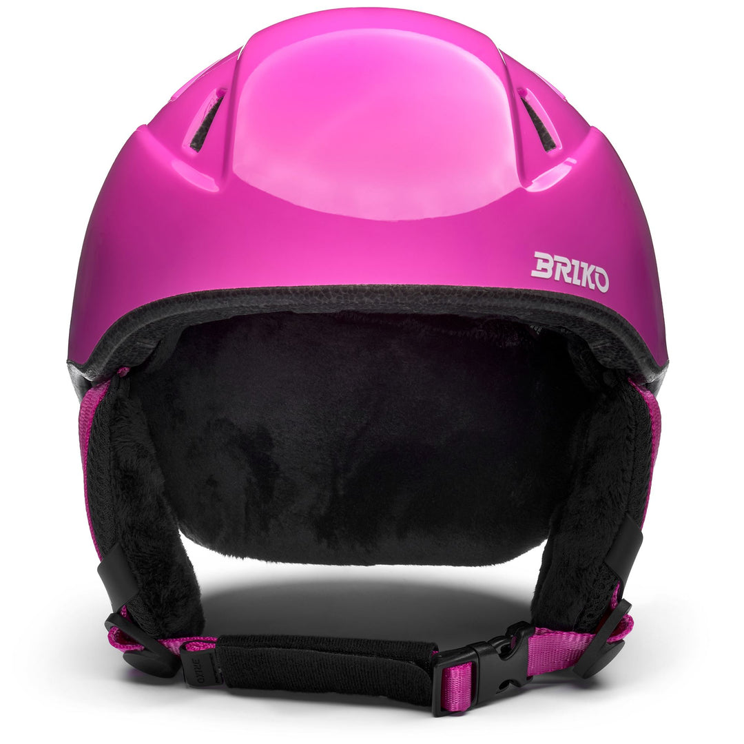 Casco da sci rosso e rosa per bambini main