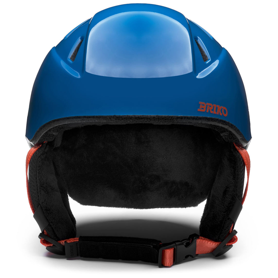 Kid's Blue and Red Ski Helmet for Young Athletes main