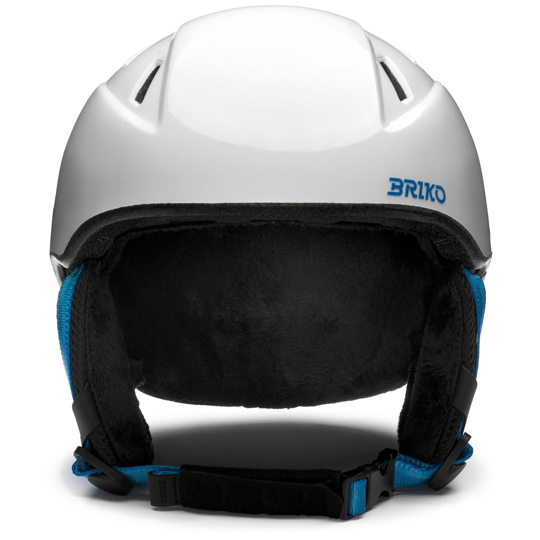 Kid's Blue and White Ski Helmet main