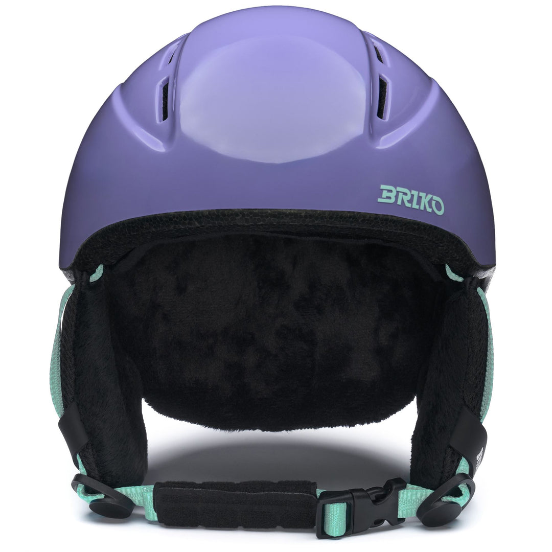 Kid’s Lilac and Aqua Snow Helmet for Young Skiers and Snowboarders main
