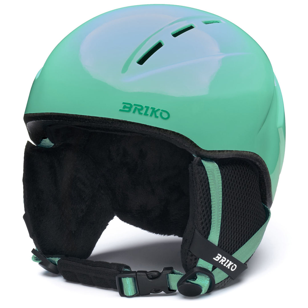 Shamrock Green Kid's Ski Helmet for Young Snow Athletes 01