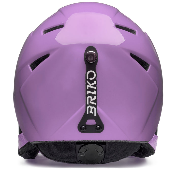 Casco da sci viola e bianco per bambini 4