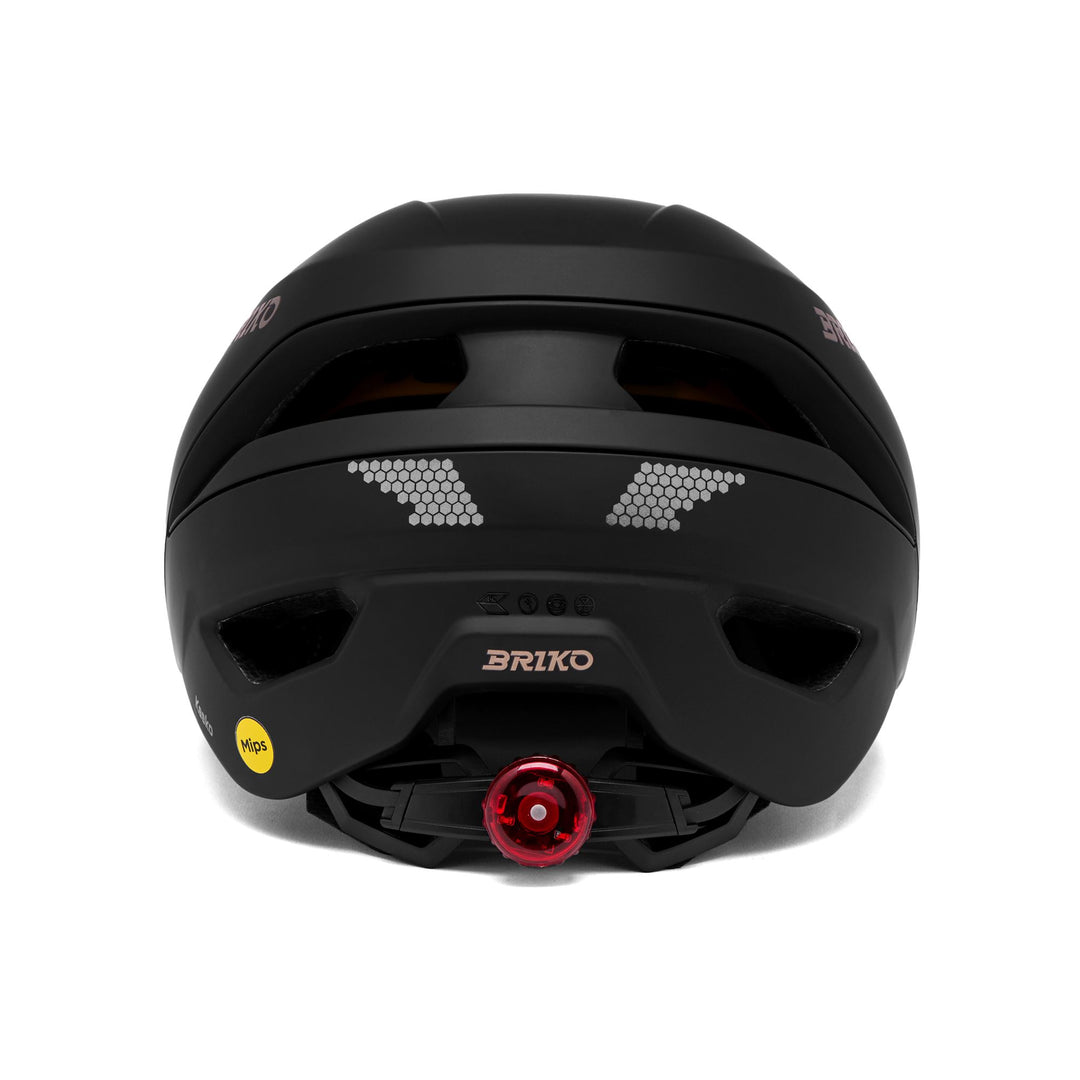 Unisex Black Urban Cycling Helmet with Reflective Details main