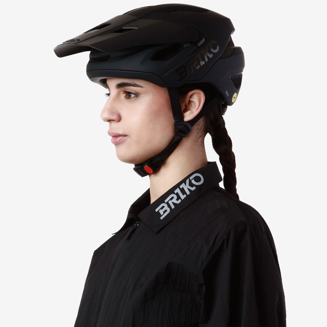 Unisex Black Urban Cycling Helmet with Reflective Details main