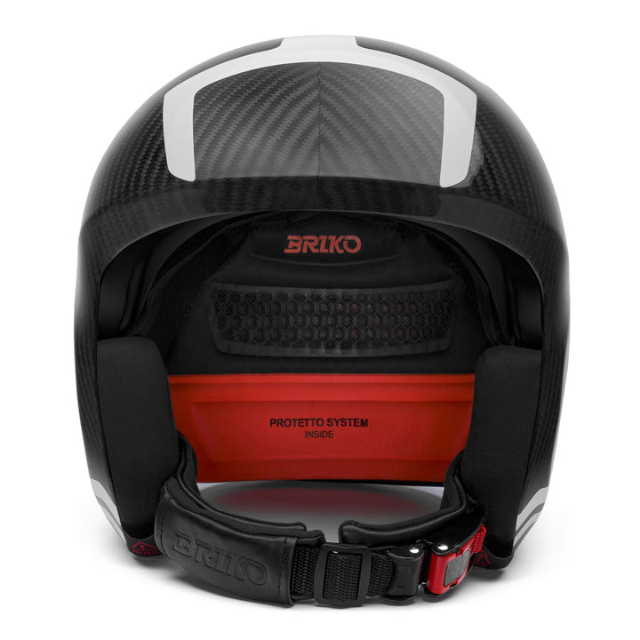 Casque de course unisexe noir et blanc pour le ski de Coupe du monde 3