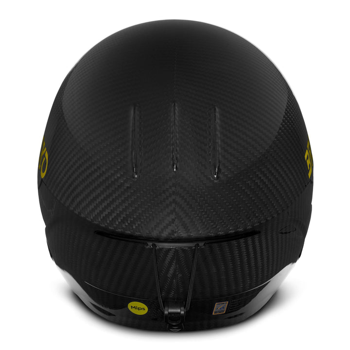 Unisex Grey and Black Ski Helmet made of carbon fiber 4