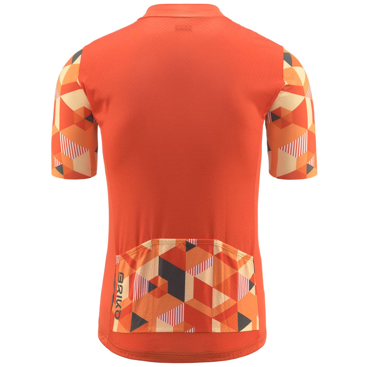 Orange Men's Cycling Jersey for Road Riding 3