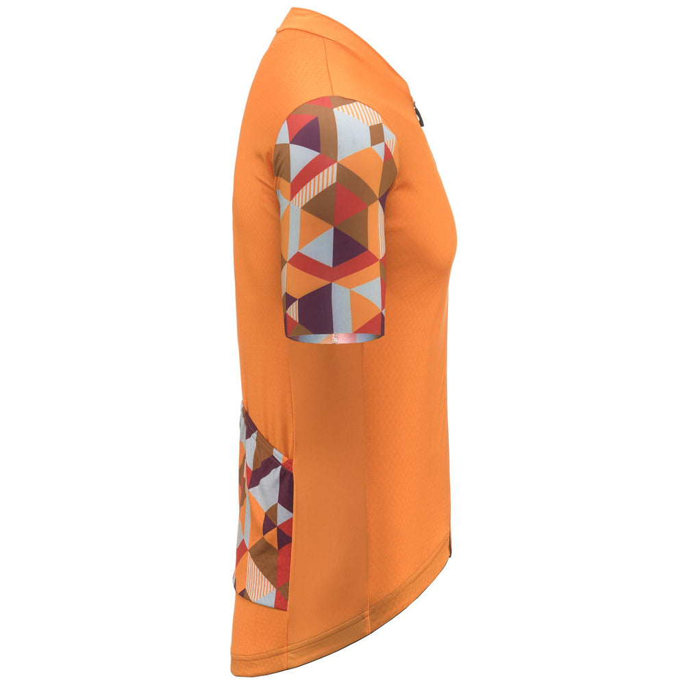 Orange Men's Cycling Jersey for Road Cycling 02