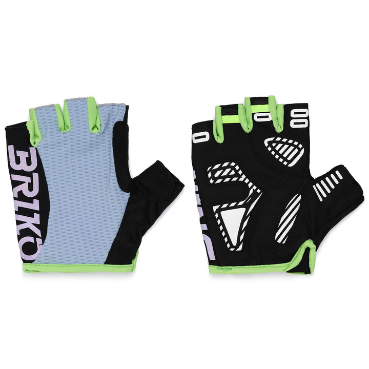 Unisex Blue and White Cycling Gloves with Non-Slip Features 1