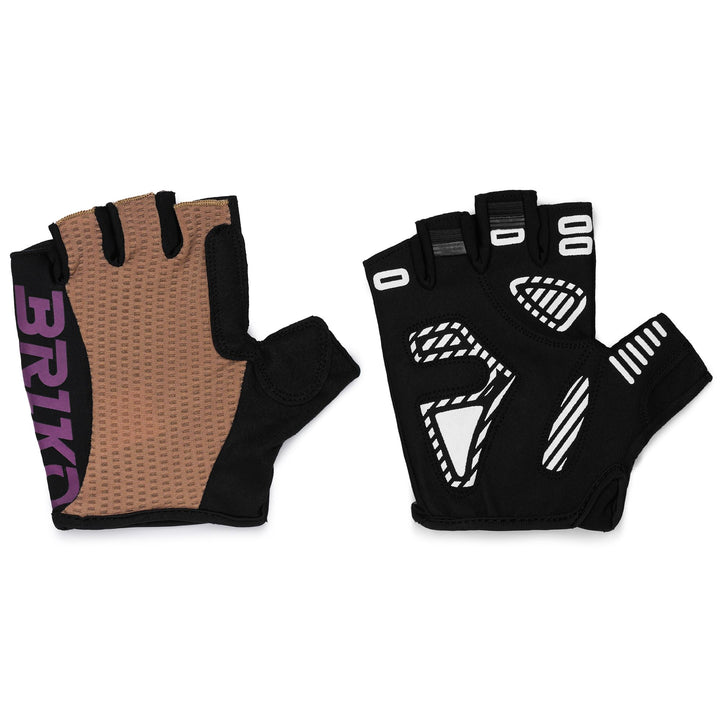 Unisex Grey and Black Cycling Gloves with Non-Slip Palm 1