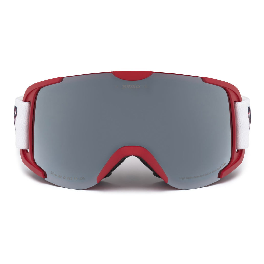 Unisex Red Ski Goggles with Anti-Fog and UV Protection main