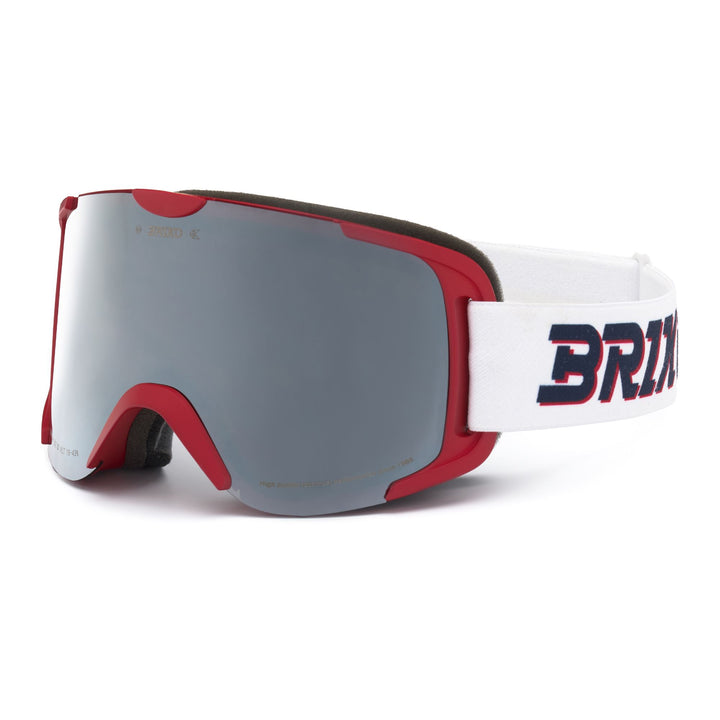 Unisex Red Ski Goggles with Anti-Fog and UV Protection 3