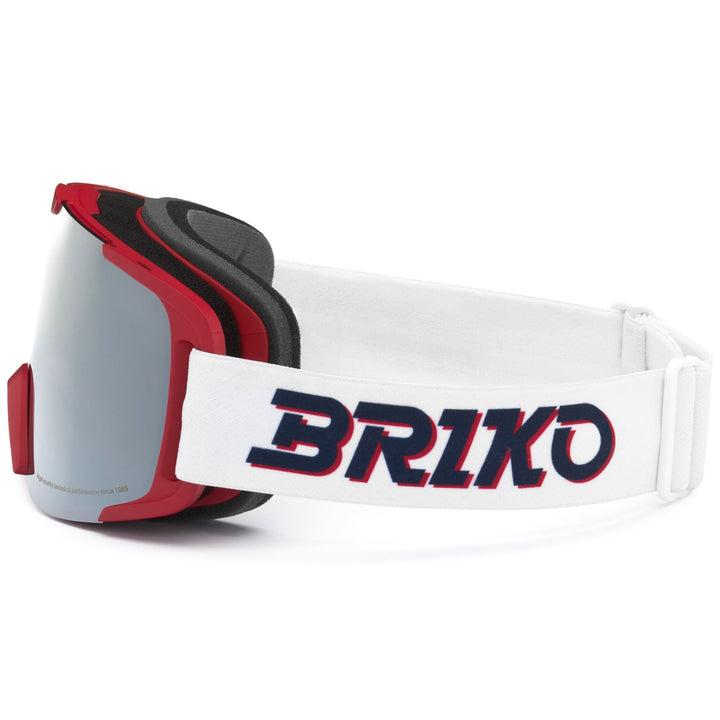 Unisex Red Ski Goggles with Anti-Fog and UV Protection 2