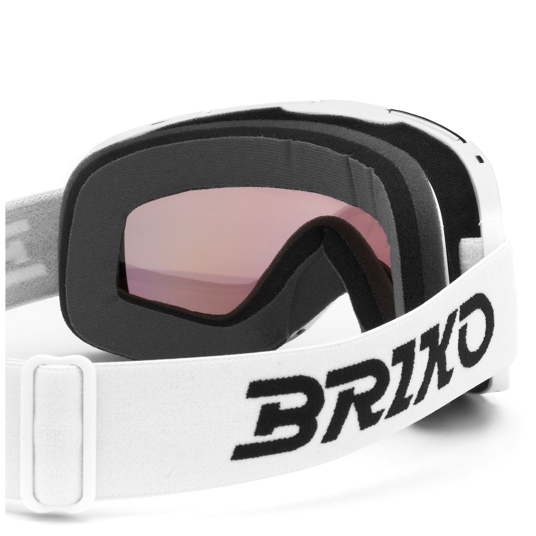 Unisex White Ski Goggles with Anti-Fog and UV Protection main
